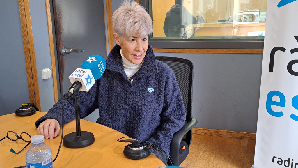 Nina a Ràdio Estel el 17 de gener de 2023